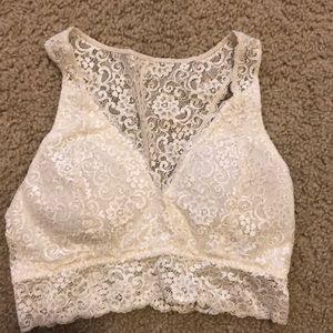Soma white bralette
